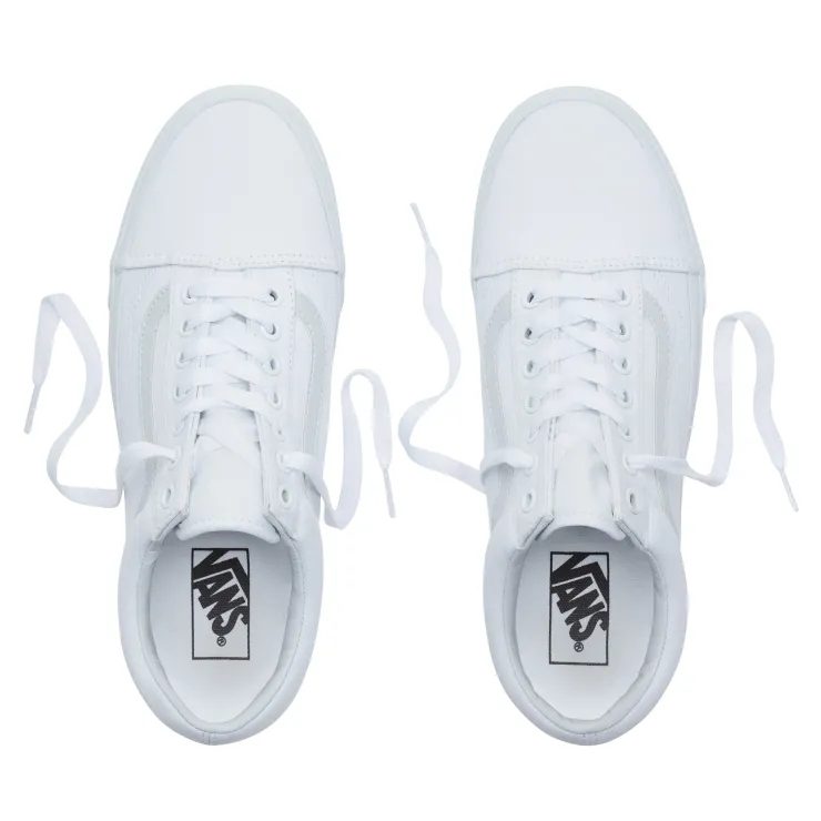 VANS OLD SKOOL, TRUE WHITE
