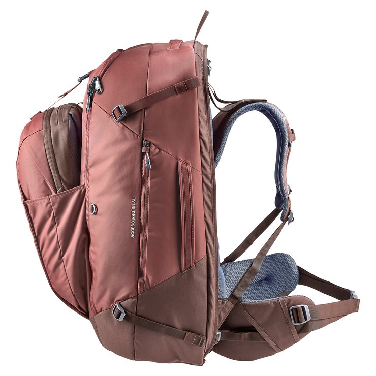 DEUTER Access Pro 60 SL caspia-raisin