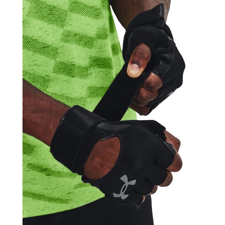 UNDER ARMOUR M's Weightlifting Gloves, Black