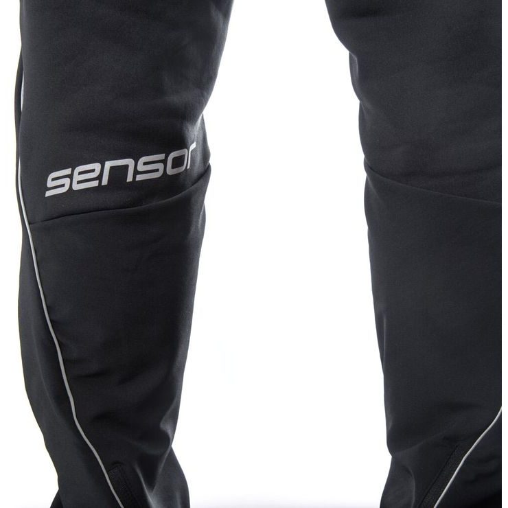 SENSOR PROFI-pánské kalhoty dlouhé, černá