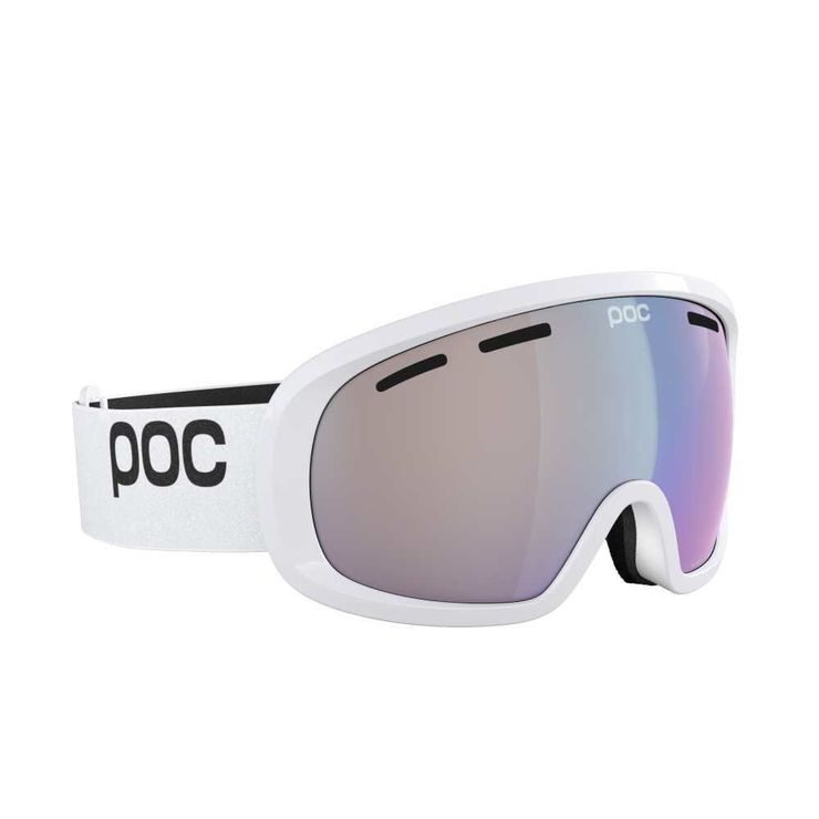 POC Fovea Mid Photochromic WF Hydrogen White/Photochromic/Changeable Sky Blue