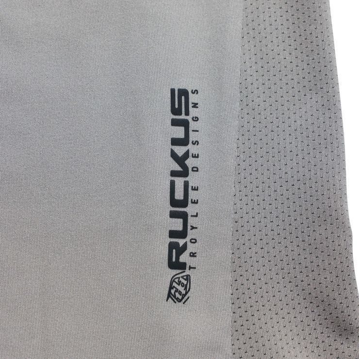TROY LEE DESIGNS Ruckus Ride LS Tee Custom Paint Mid Gray
