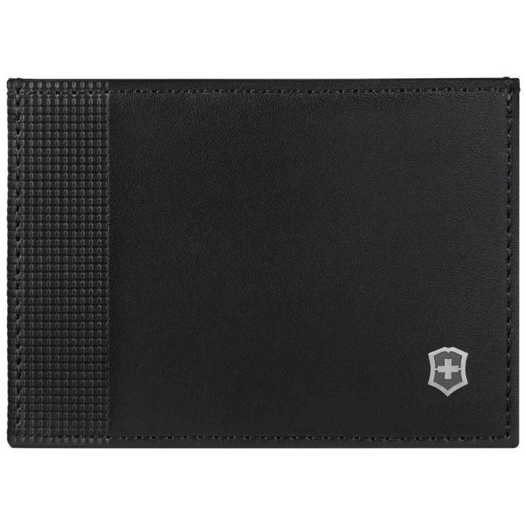 VICTORINOX Altius Alox Slim Card Case, Black