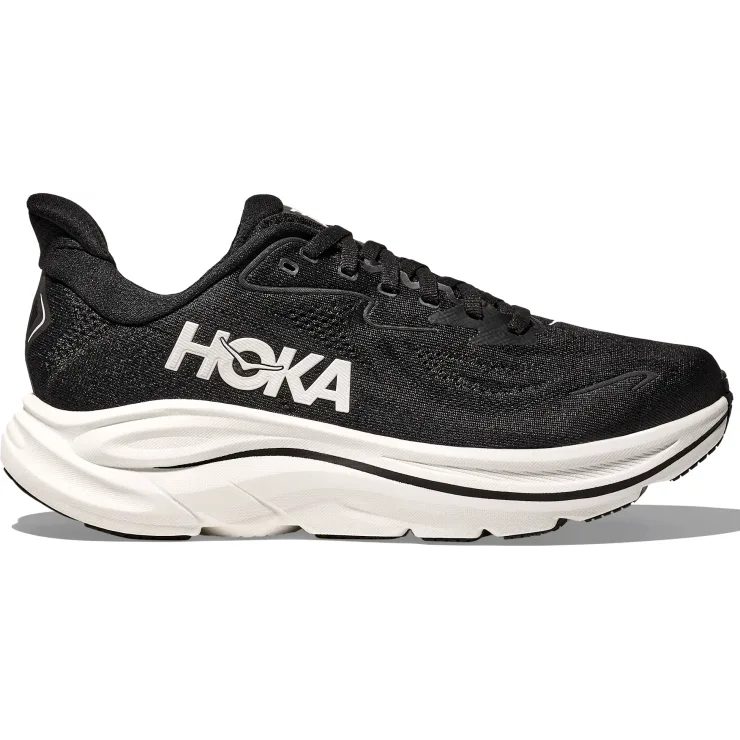 HOKA CLIFTON 10 W BLACK/WHITE