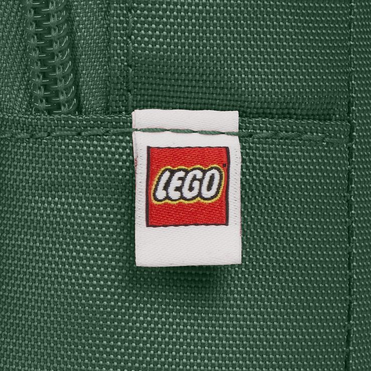 LEGO BAGS Brick 1x2 Sling Bag 2,5 - tmavě zelený