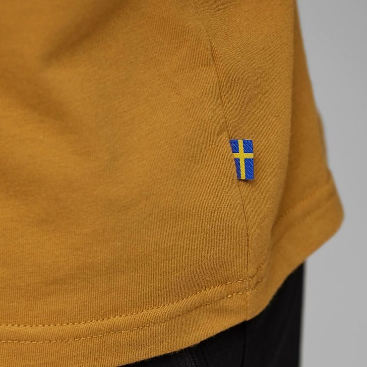 FJÄLLRÄVEN Lush Logo T-shirt M Acorn