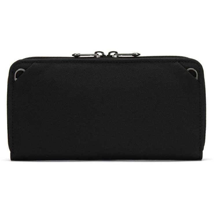 PACSAFE RFIDSAFE CONTINENTAL WALLET jet black