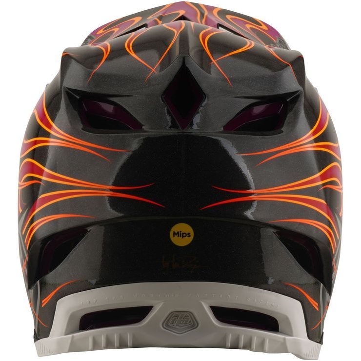 TROY LEE DESIGNS D4 CARBON MIPS TORCHED CARBON / MAGENTA