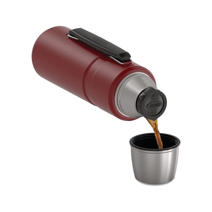 THERMOS Termoska na nápoje s madlem 1200 ml rustic red