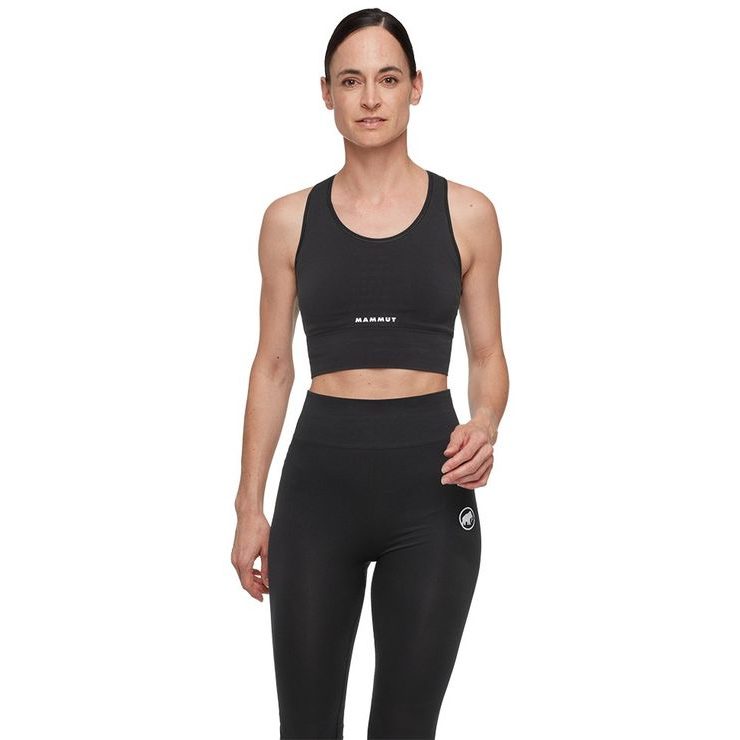 MAMMUT Intersocks - All-Mountain Seamless BL Sport Bra Women black