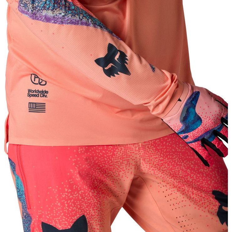 FOX Flexair Ls Jersey Vision Le Peach
