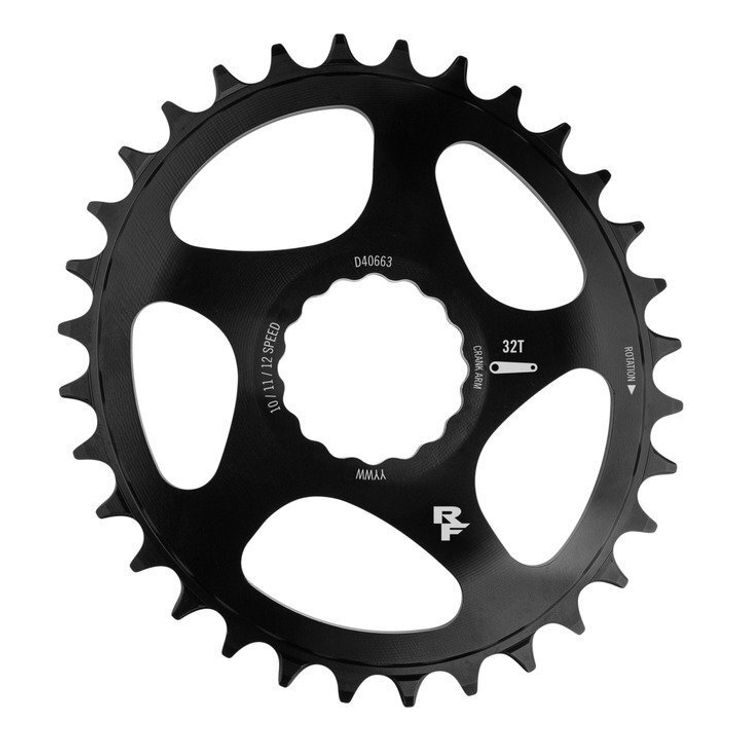 RACE FACE SINGLE Direct Mount OVAL, N/W 30T 10-12SPD černá