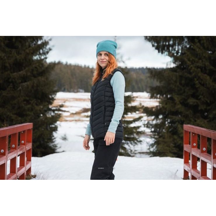 HUSKY Dresles L dark bordo