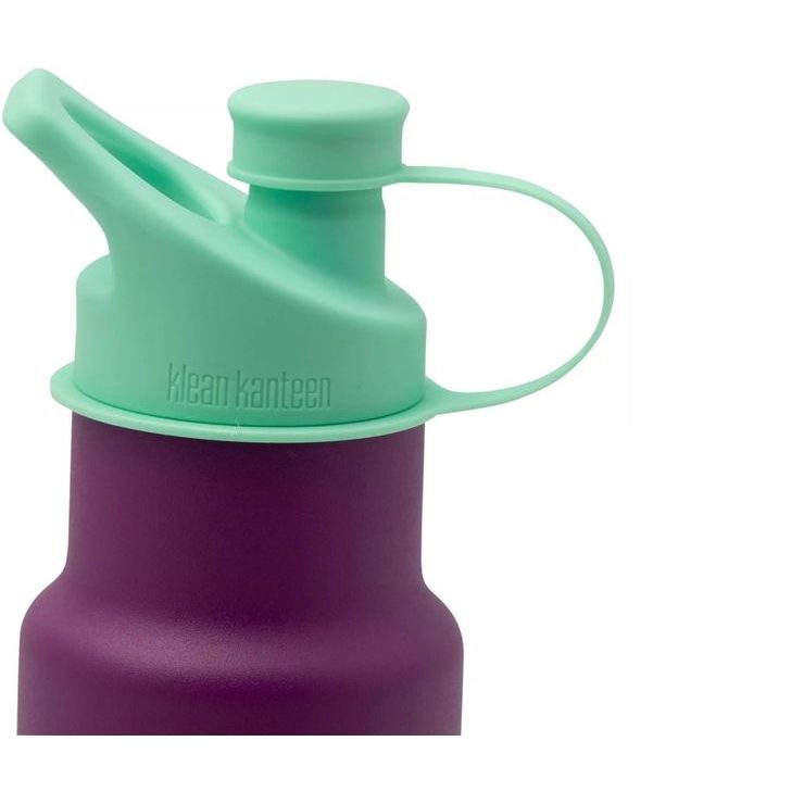 KLEAN KANTEEN Insulated Kid Classic Narrow 12oz (w/Kid Sport Cap) - Sparkling Grape 355 ml