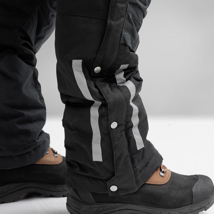 FJÄLLRÄVEN Polar Bib Trousers M, Black