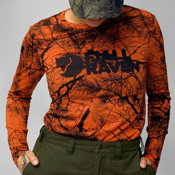 FJÄLLRÄVEN Värmland Wool LS W, Green Camo
