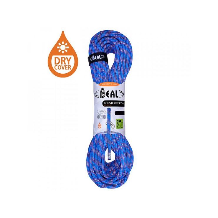 BEAL Booster Unicore 9,7 mm dry cover anis 50 m