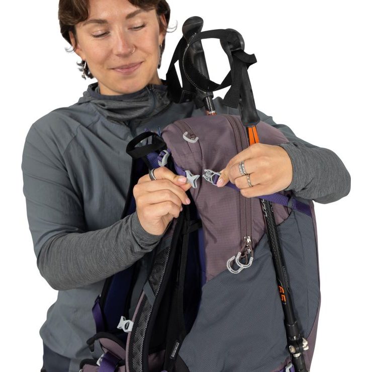 OSPREY HIKELITE 28 graphite purple