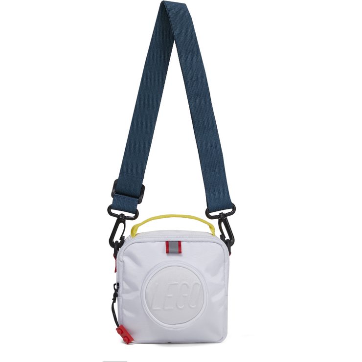 LEGO BAGS Brick 1x1 mini crossbody 1 bílá