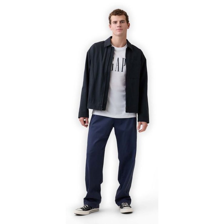 GAP 889543-01 Tričko s logem Everyday Soft Bílá