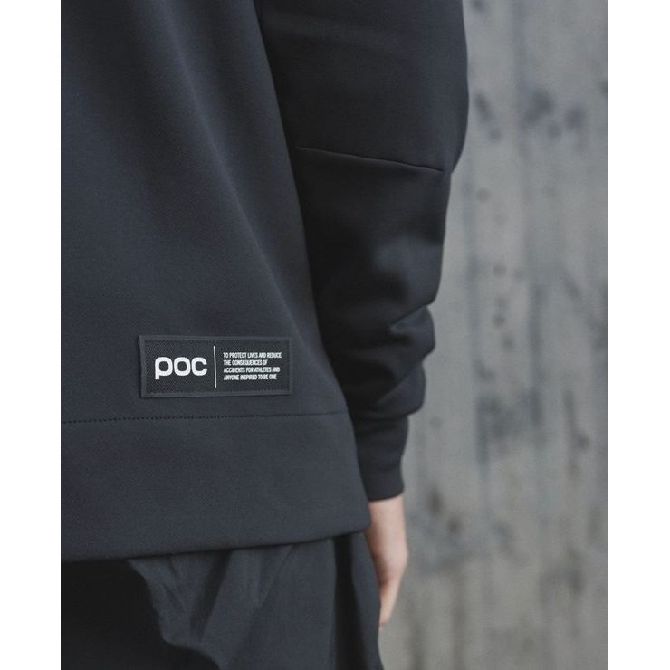 POC Poise Hoodie Uranium Black