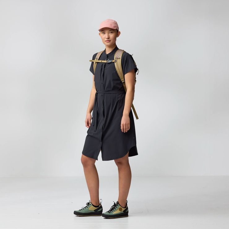 FJÄLLRÄVEN Abisko Fjäll Dress W Black