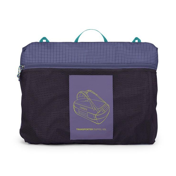OSPREY TRANSPORTER 65 raven black/black
