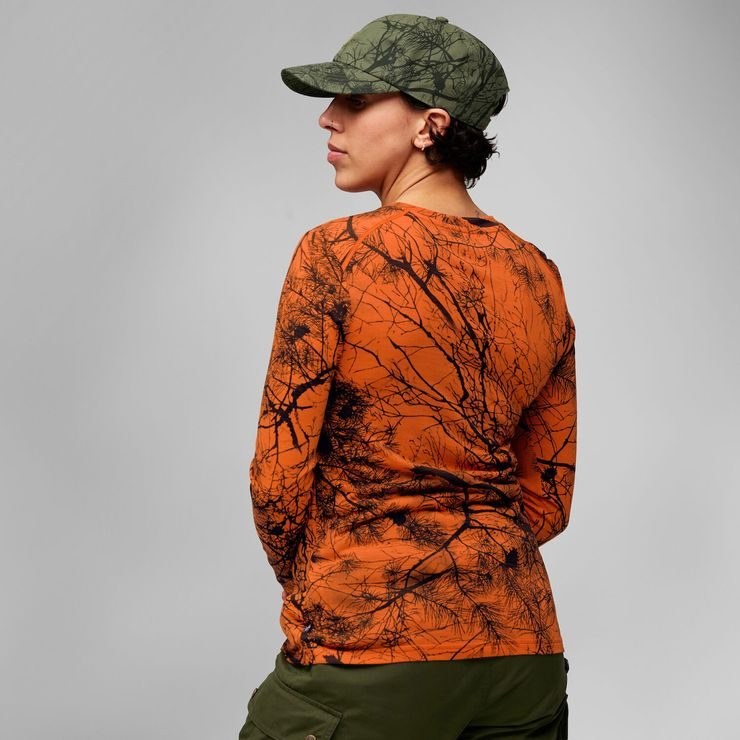 FJÄLLRÄVEN Värmland Wool LS W, Green Camo