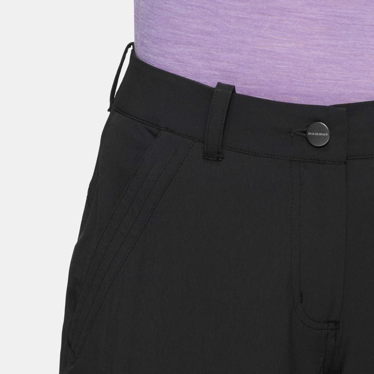 MAMMUT Hiking V Zip Off Pants Women black