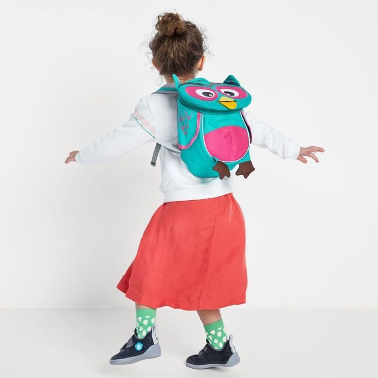 AFFENZAHN Owl small 4 - turquoise