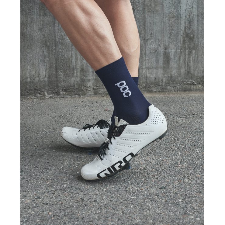 POC Soleus Lite Sock Mid Turmaline Navy