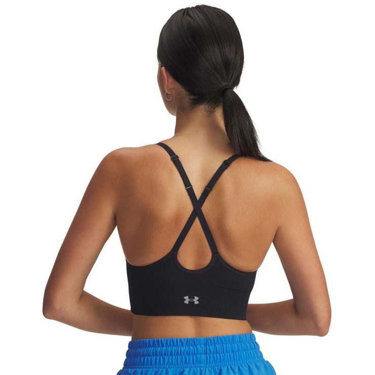 UNDER ARMOUR Vanish Seamless Low Bra-BLK