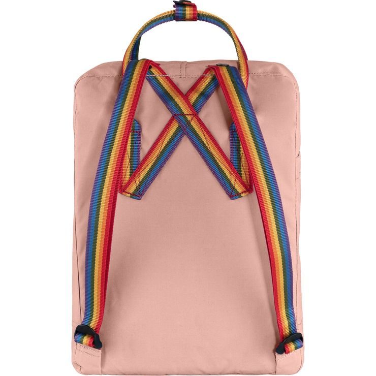 FJÄLLRÄVEN Kånken Rainbow 16 Chalk Rose-Rainbow