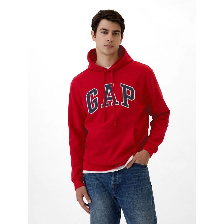 GAP Mikina s logem Červená