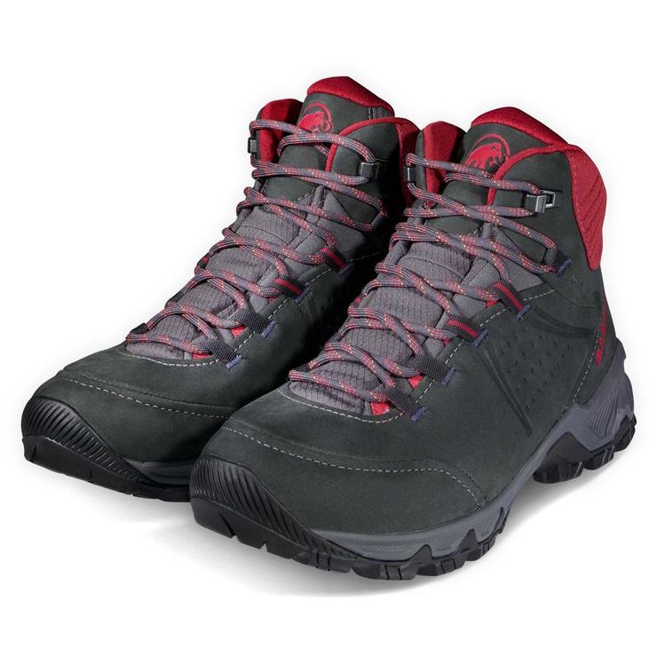MAMMUT Nova IV Mid GTX Women black-blood red