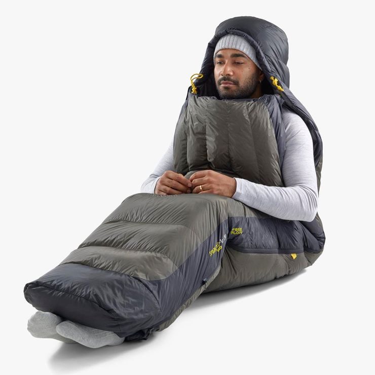 SEA TO SUMMIT Spark Pro -1C Down Sleeping Bag Long Beluga Black