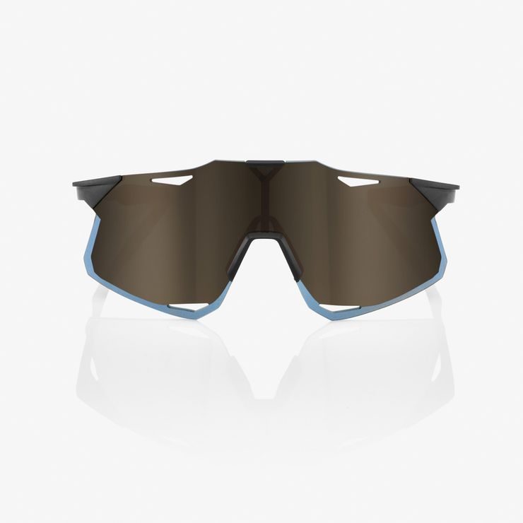 100% HYPERCRAFT, Matte Black - Soft Gold Mirror Lens