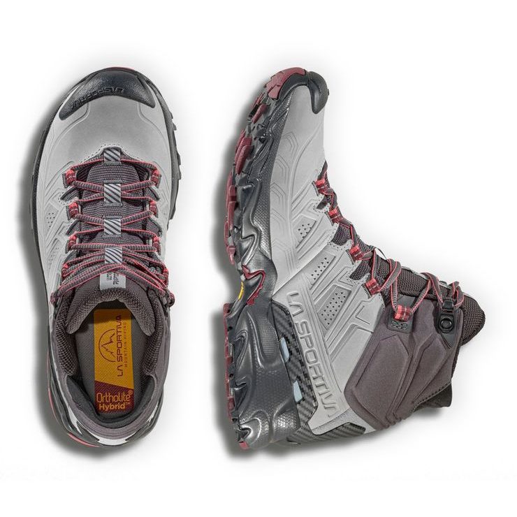 LA SPORTIVA Ultra Raptor II Mid Leather Woman GTX, Cloud/Redwood