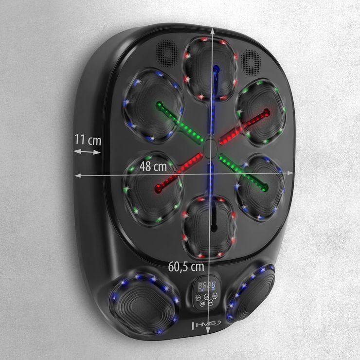 HMS TB10 s LED, Bluetooth a rukavicemi (Music Boxing Machine)