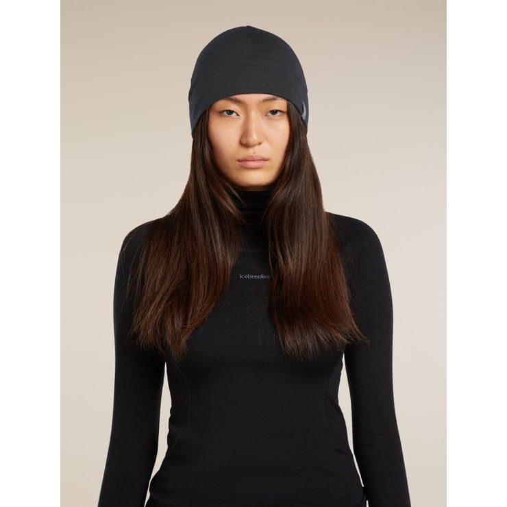 ICEBREAKER U Mer 260 Quantum Beanie BLACK