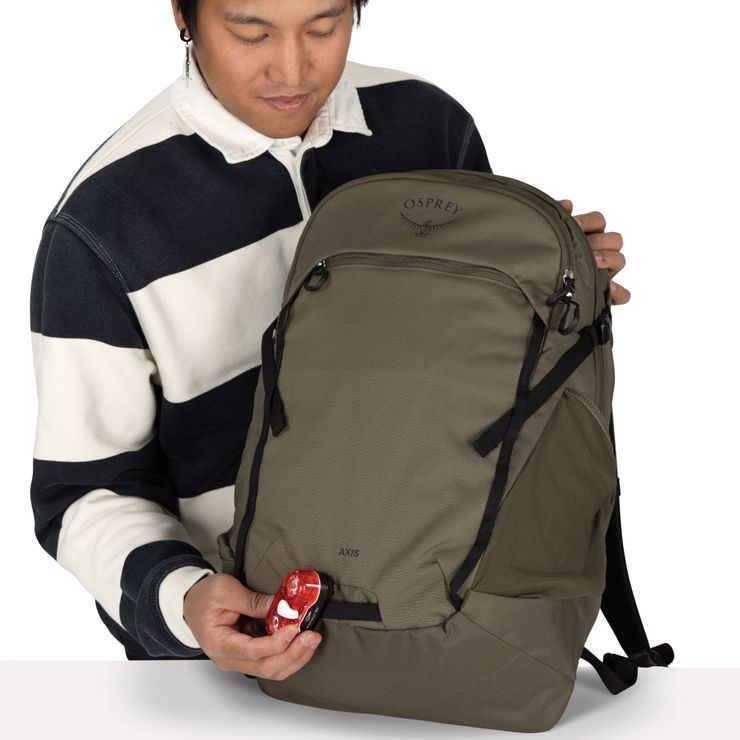OSPREY AXIS 24 black/shale grey