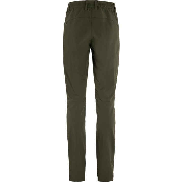 FJÄLLRÄVEN Abisko Trail Stretch Trousers W Deep Forest