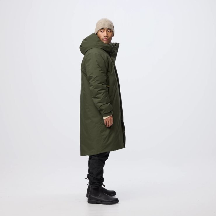 FJÄLLRÄVEN Övik GTX Padded Parka M Suede Brown