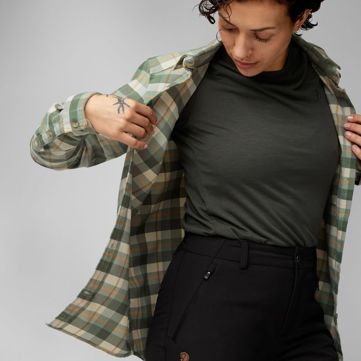 FJÄLLRÄVEN Singi Fjäll Shirt W, Port