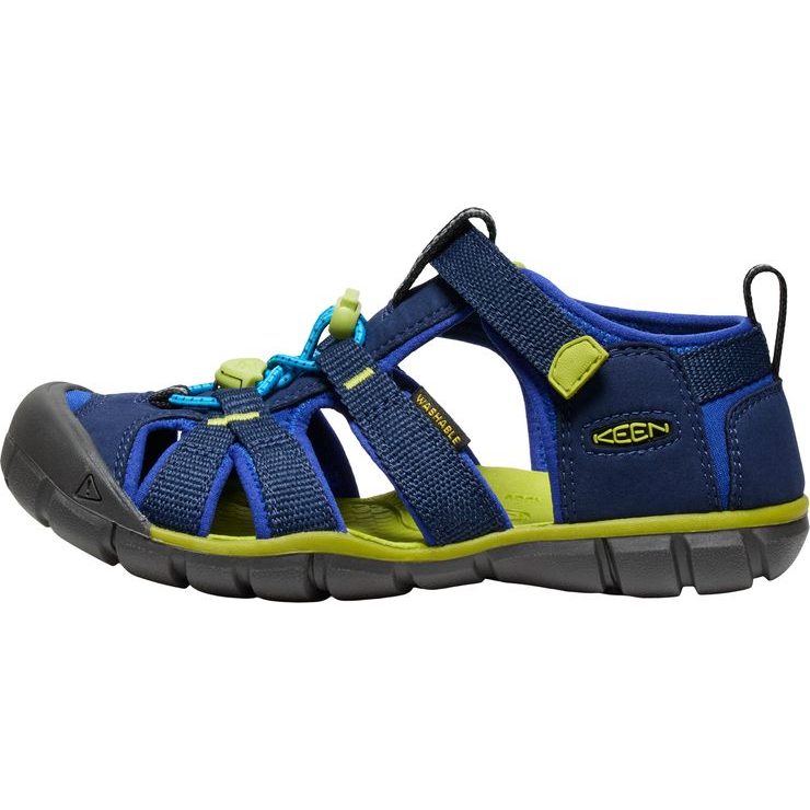 KEEN SEACAMP II CNX YOUTH, naval academy/chartreuse