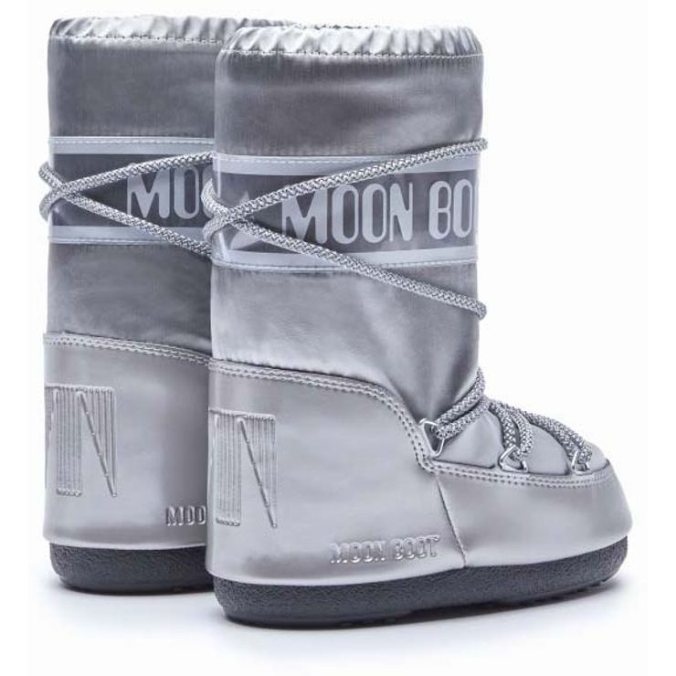 MOON BOOT ICON GLANCE JR SILVER, 25/26