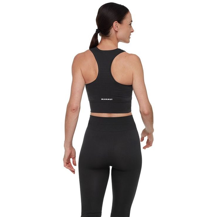 MAMMUT Intersocks - All-Mountain Seamless BL Sport Bra Women black