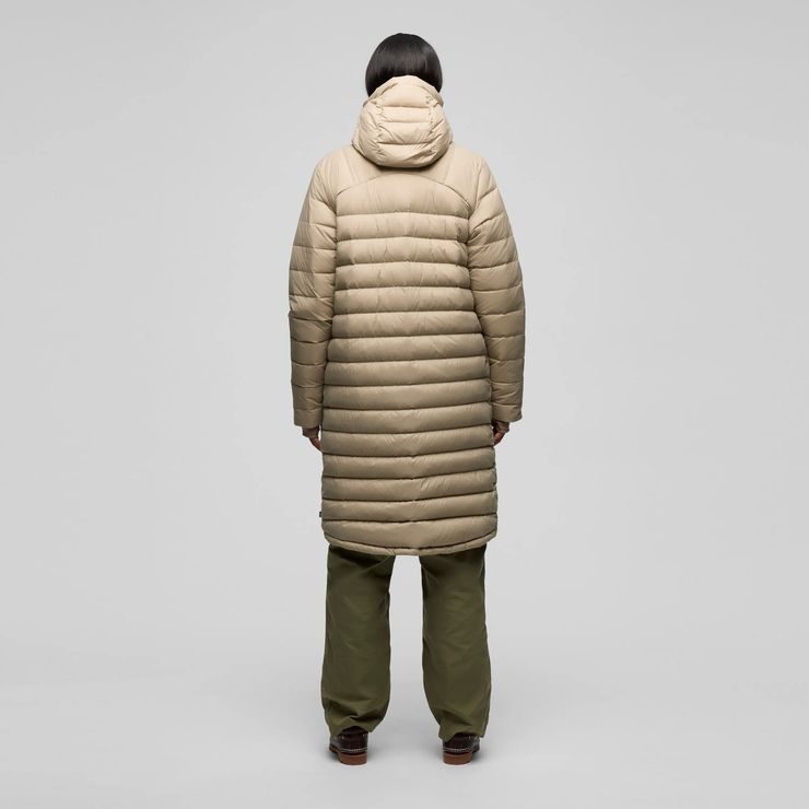 FJÄLLRÄVEN Expedition Pack Down Parka W Black Oak
