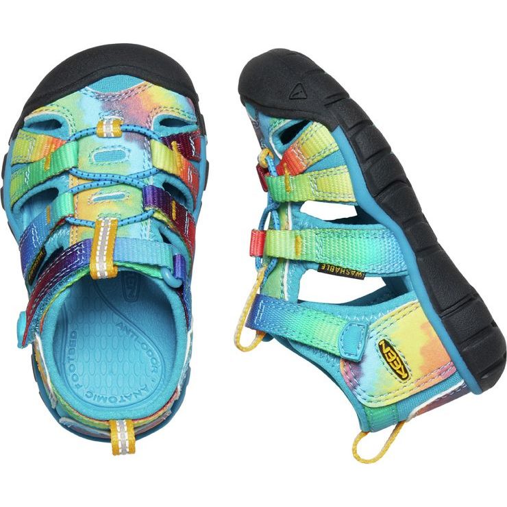 KEEN SEACAMP II CNX TOTS, vivid blue/original tie dye