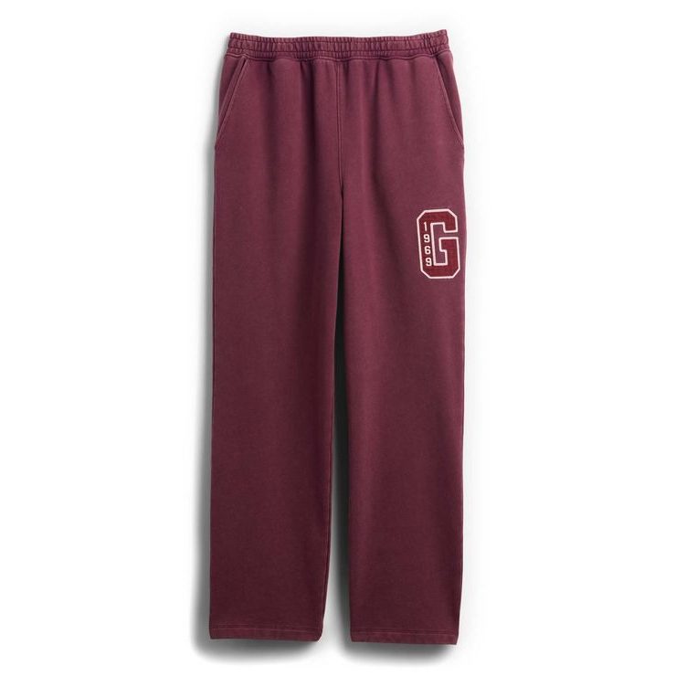 GAP 853431-01 Tepláky Logo Heavyweight Červená